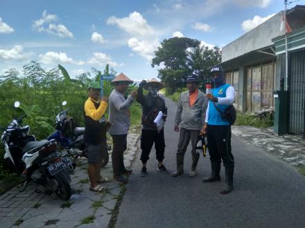 TANAH KAS DESA DIUKUR, 5 DUKUH DESA SABDODADI  MENJADI PENGAWAL